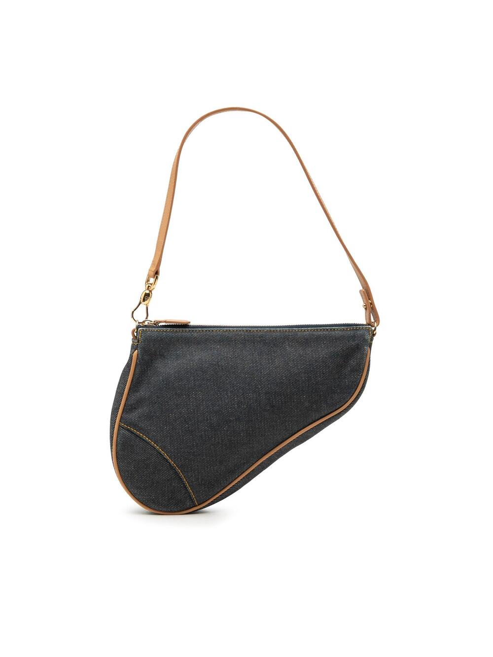 Dior Mini Denim Saddle Pochette Pre- #356443D87B